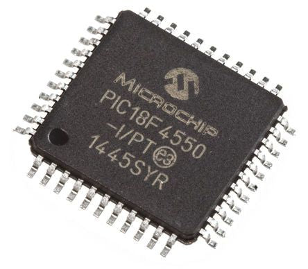 Microchip PIC18F4550-I/PT 8877120