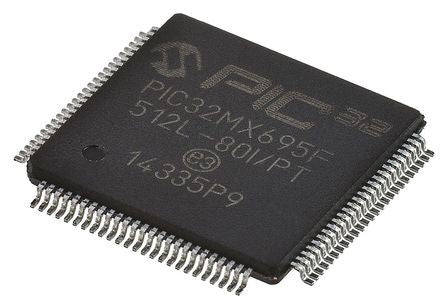 Microchip PIC32MX695F512L-80I/PT 8877312
