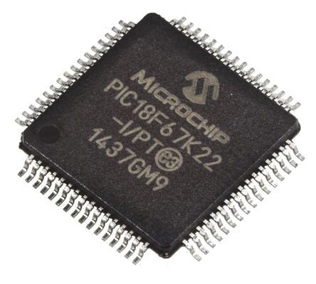 Microchip PIC18F67K22-I/PT 8877362