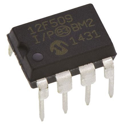 Microchip PIC12F509-I/P 8895853