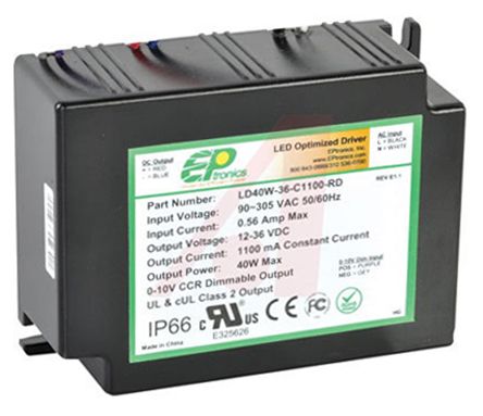 EPtronics INC. LD40W-36-C1100-RD 9091311