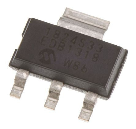 Microchip MCP1824ST-3302E/DB 9122764
