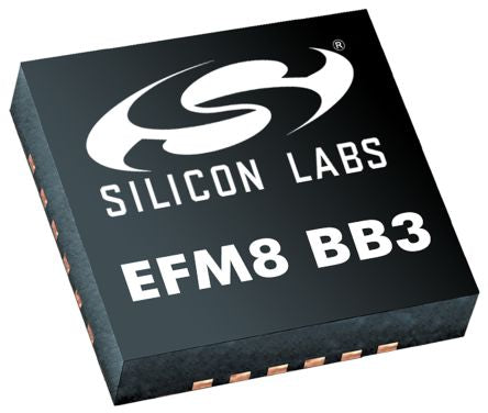 Silicon Labs EFM8BB31F16G-A-QFN24 9140283