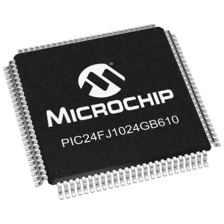 Microchip PIC24FJ1024GB610-I/PT 9163769