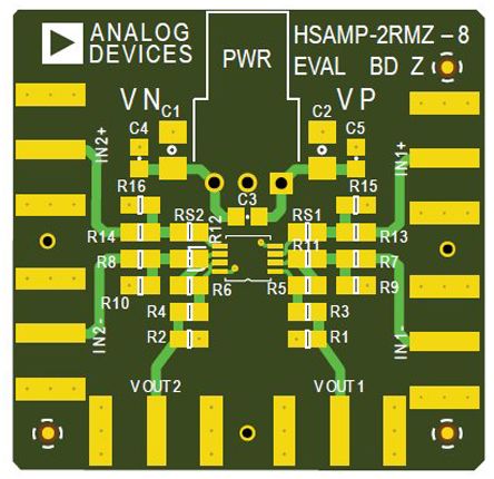 Analog Devices EVAL-HSAMP-2RMZ-8 9176276