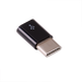 Raspberry Pi USB-Micro B to USB-C Adapter Black