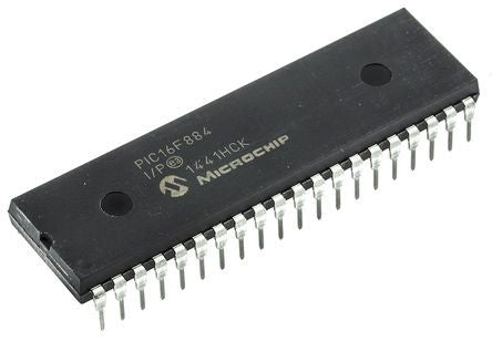 Microchip PIC16F884-I/P 8766720