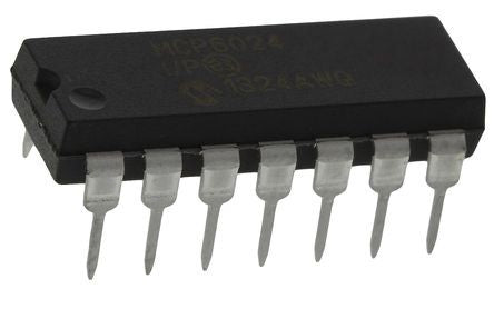 Microchip MCP6024-I/P 8767341