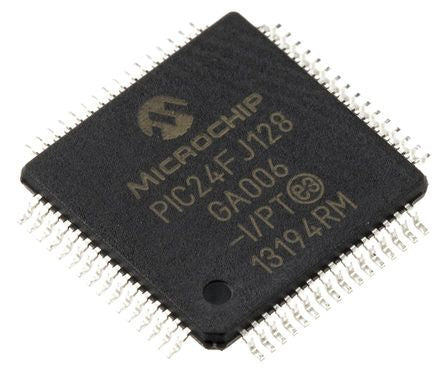 Microchip PIC24FJ128GA006-I/PT 8895398
