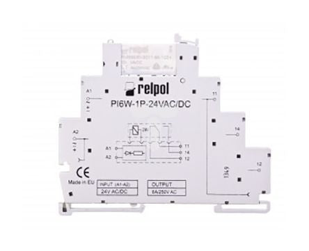 Relpol PIR6W-1P-24VAC/DC 9143926
