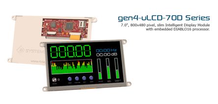 4D Systems gen4-uLCD-70DT-PI 1757767