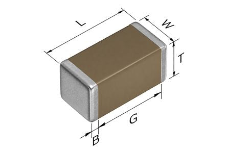 TDK CGA2B2X8R2A102K050BA 1795995