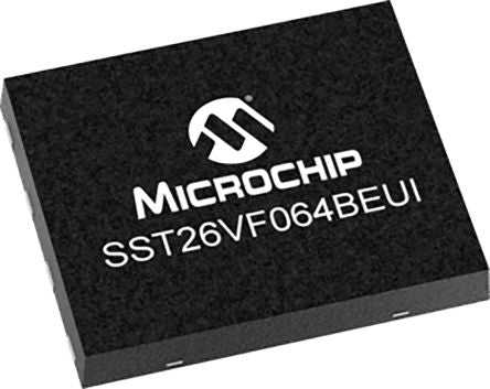 Microchip SST26VF064BEUI-104I/MF 1904955