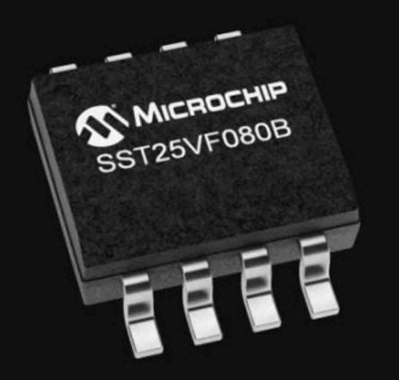 Microchip SST25VF080B-50-4I-S2AE-T 1975856