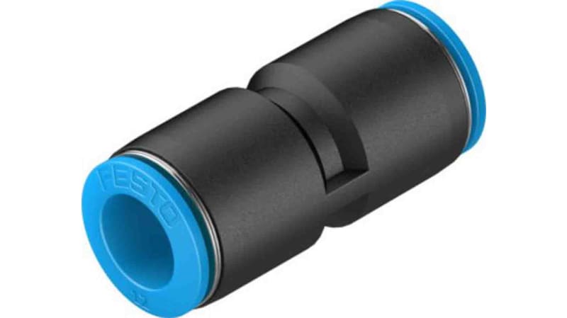 Festo Straight Tube-to-Tube Adaptor to Push In 12 mm to Push In 12 mm, QS Series