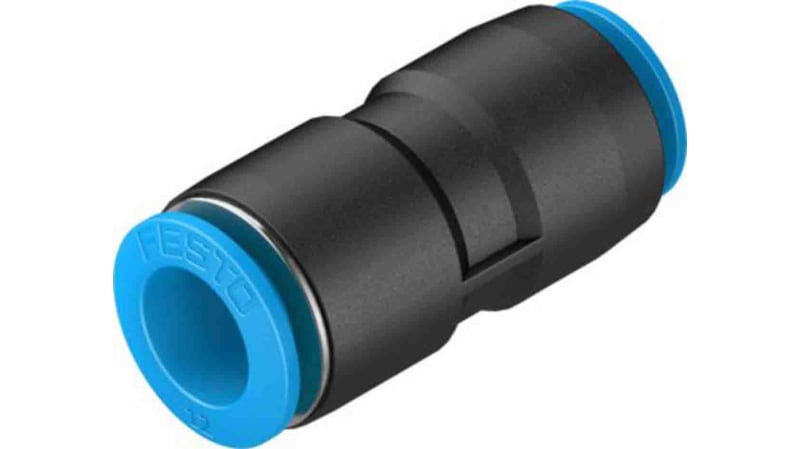 Festo Straight Tube-to-Tube Adaptor to Push In 12 mm to Push In 10 mm, QS Series