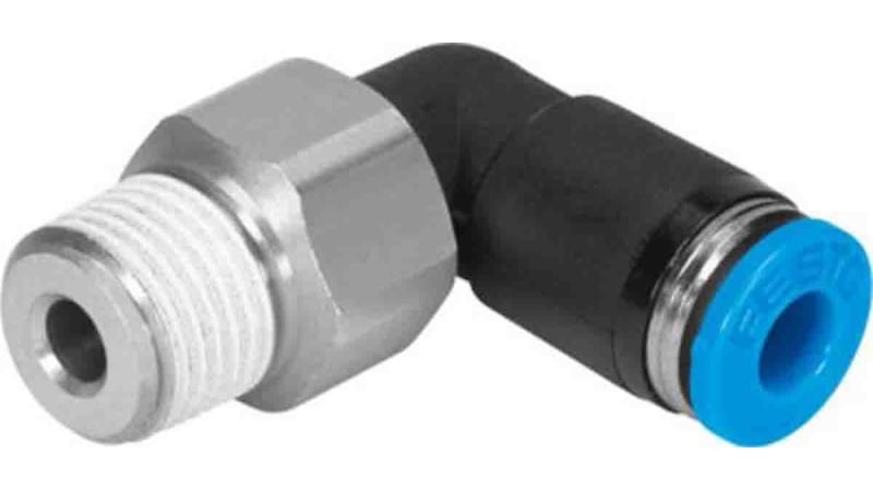 Festo QSRL-1/2-12 push-in L-fitting, rotatable