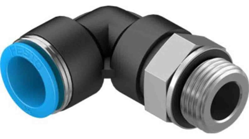 Festo Elbow Threaded Adaptor to G 1/2 Male to Push In 16 mm
