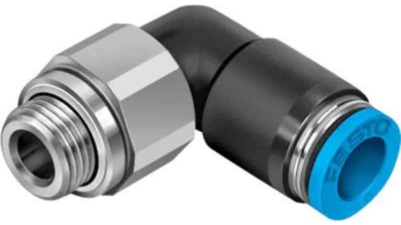 Festo QSRL-G3/8-12 push-in L-fitting, rotatabl