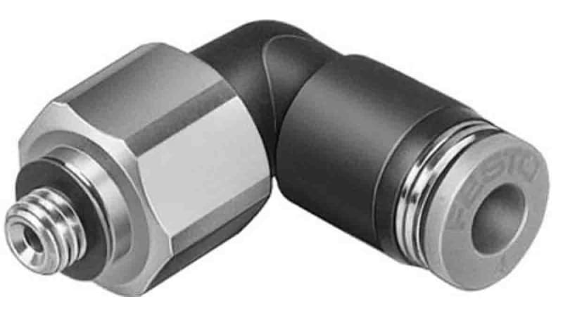 Festo QSRL-M5-4 push-in L-fitting, rotatable