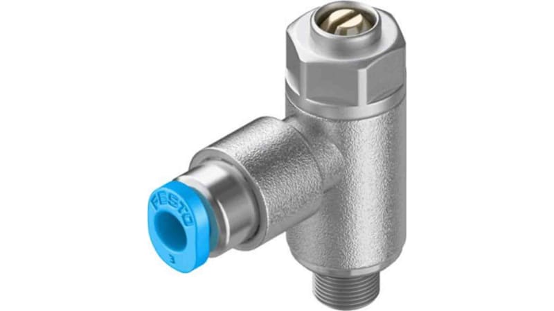 Festo GRLZ Pressure Relief Valve, GRLZ-M5-QS-3-D