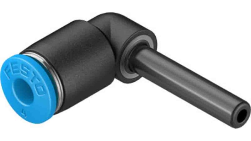 Festo Elbow Tube-toTube Adaptor to Push In 4 mm to Push In 4 mm, QS Series