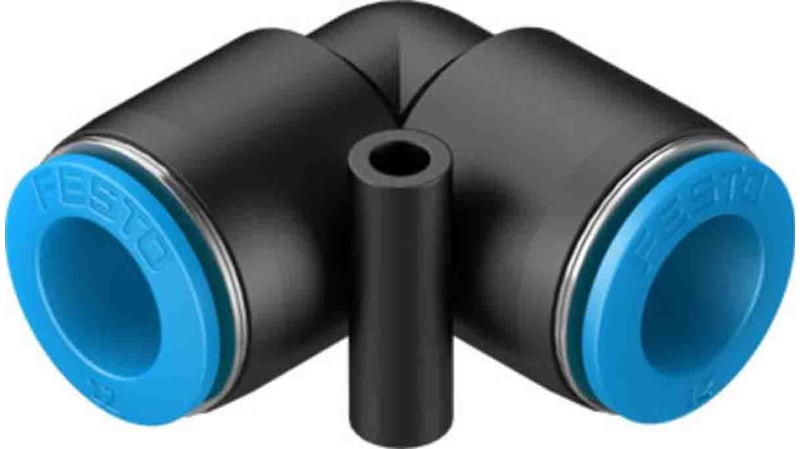 Festo Elbow Tube-toTube Adaptor to Push In 12 mm to Push In 12 mm, QS Series