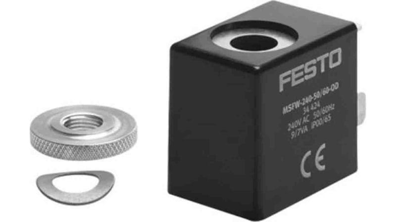 Festo Replacement Solenoid Coil, MSFW-240-50/60-OD
