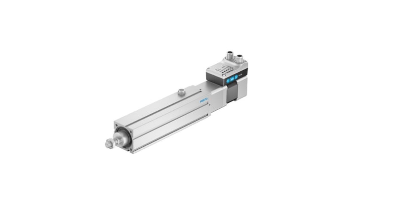 Festo Micro Linear Actuator - 100% Duty Cycle, 24V dc, 9 (Vertical) kg, 24 (Horizontal) kg, 200mm