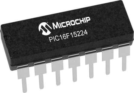 Microchip PIC16F15224-I/P 2280863