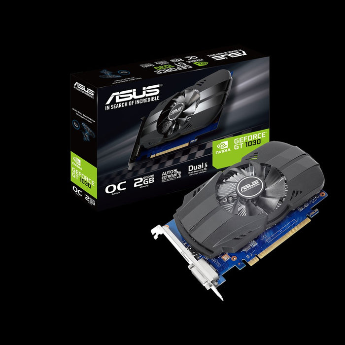 Card màn hình VGA ASUS PH-GT1030-O2G, 2GB, GDDR5, (ASU717)