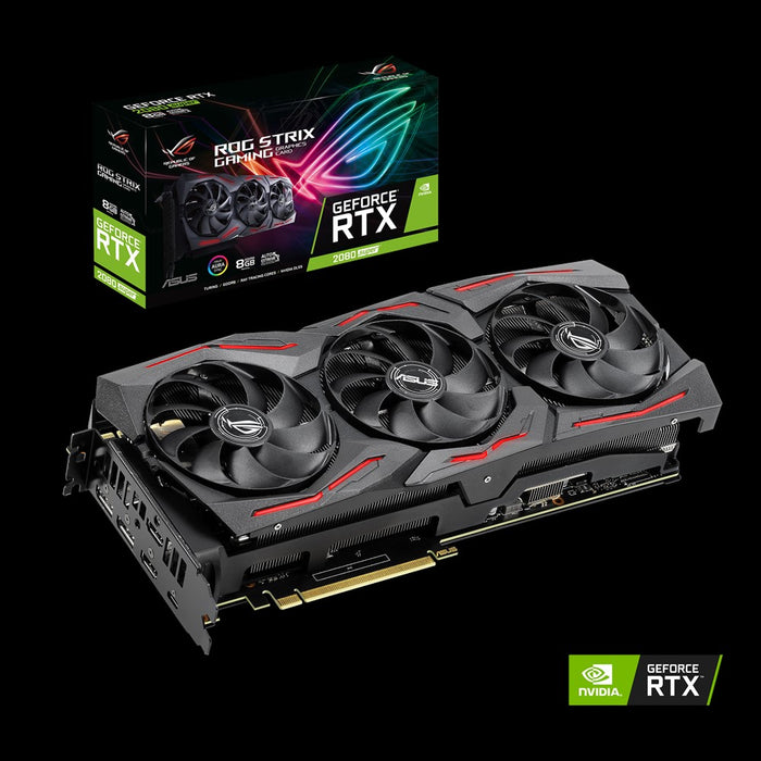 Card màn hình VGA ASUS ROG-STRIX-RTX2080S-8G-GAMING, 8GB, GDDR6, (ASU738)