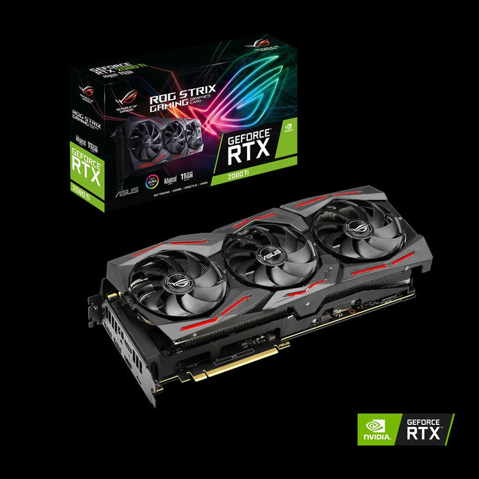 Card màn hình VGA ASUS ROG-STRIX-RTX2080TI-A11G-GAMING, 11GB, GDDR6, (ASU741)