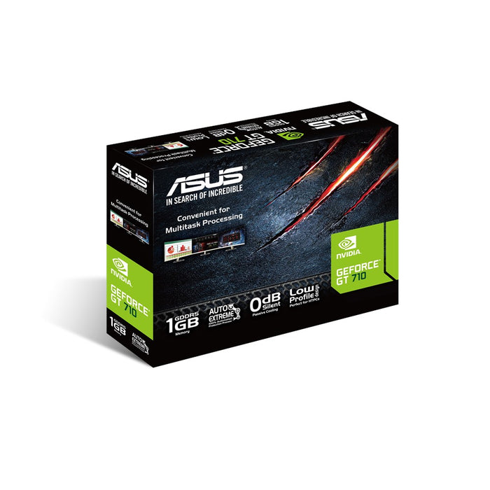 Card màn hình VGA ASUS GT710-SL-1GD5-BRK, 1GB, GDDR5, (ASU715)