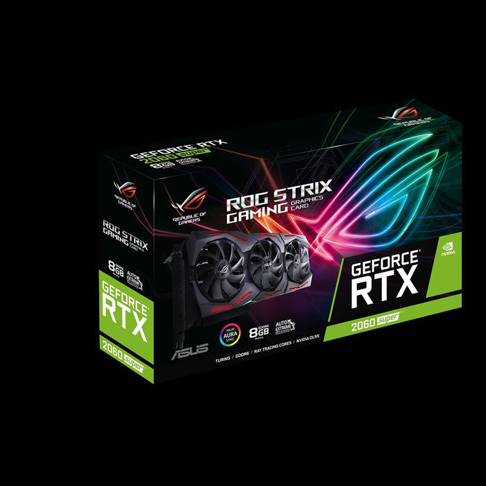 Card màn hình VGA ASUS ROG-STRIX-RTX2060S-8G-EVO-GAMING, 8GB, GDDR6, (ASU732)